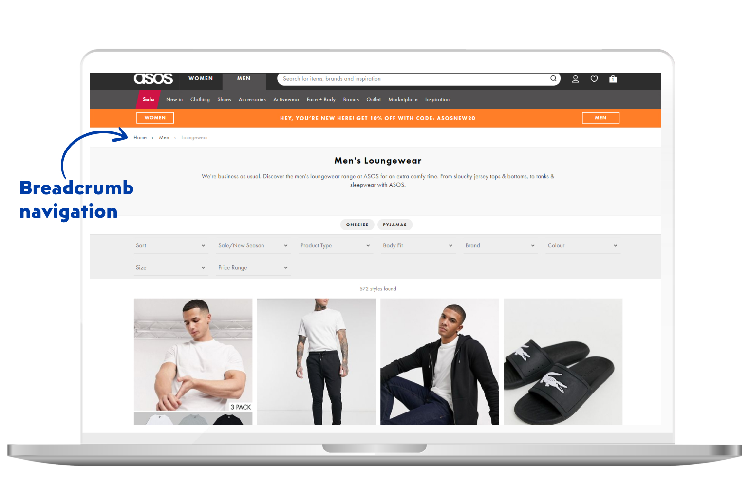 Ultimate list of eCommerce website features