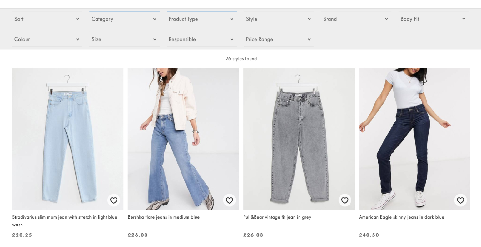 10 best features for eCommerce which make ASOS a successful webshop