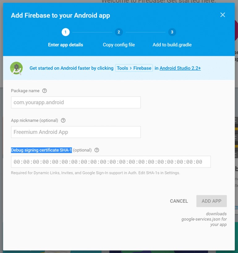 Working with Google Firebase – Introduction and using Authentication service