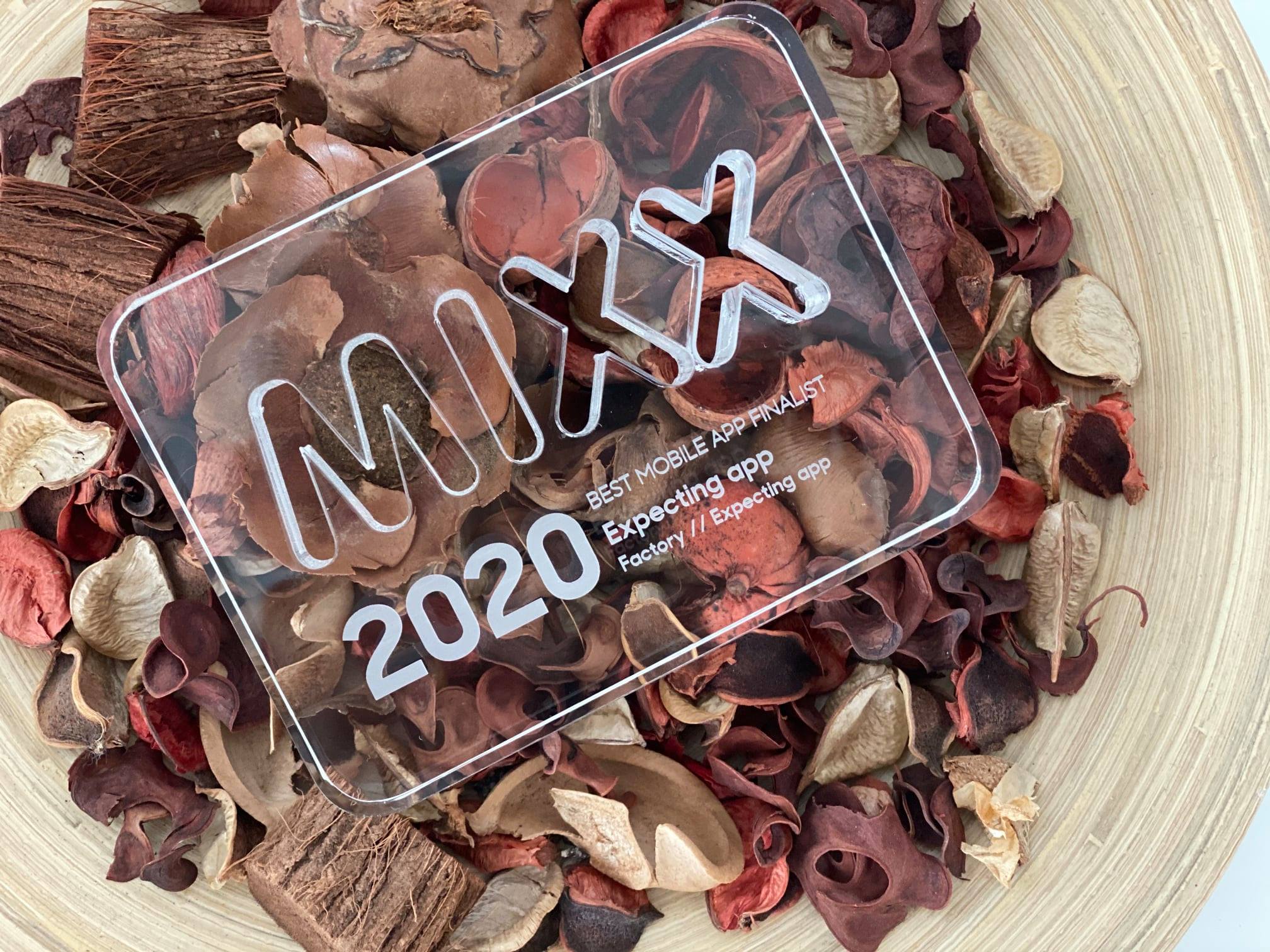 MIXX award for best mobile app finalist in 2020